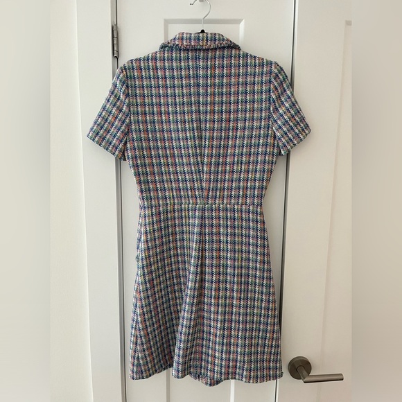 MAJE Renizam Multicolor Tweed Dress - NWT - Size 36 / Small - Picture 14 of 16